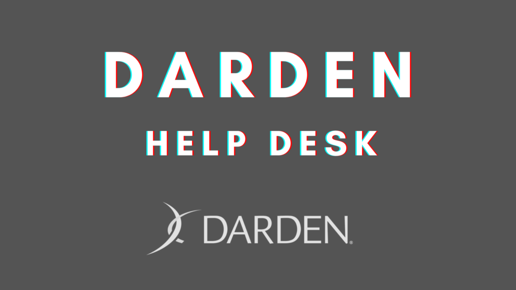 krowd darden Help Desk