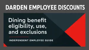 Darden Employee Discounts featured guide: dining benefit eligibility, use, and exclusions