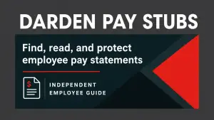 Darden Pay Stubs featured guide: find, read, and protect employee pay statements