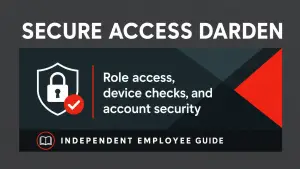 Secure Access Darden featured guide: role access, device checks, and account security
